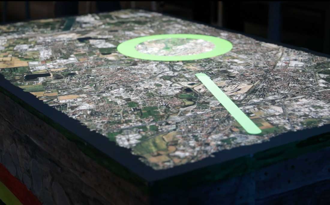 Lambro da Tavolo Video Mapping Terminus