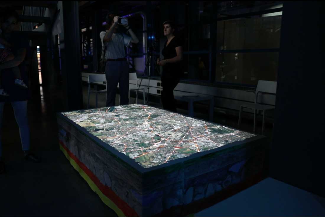 Lambro da Tavolo Video Mapping Terminus